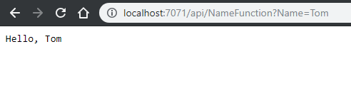 Default Route Browser Result